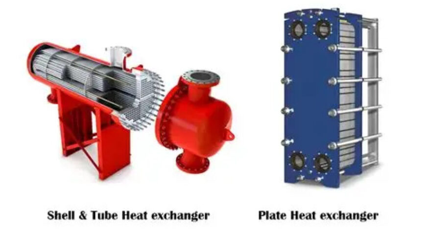Difference between Plate and Shell & Tube Heat Exchangers